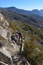 Travaux de la section randonnée du CSCM