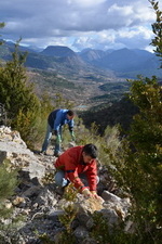 Travaux de la section randonnée du CSCM