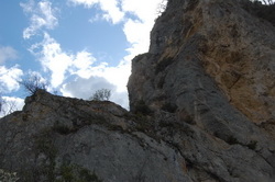 Le passage vers Lan Combe de Chalancon