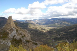 La vue de la tour de guet