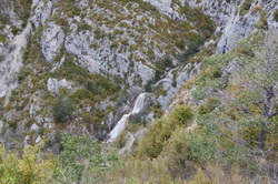 La cascade du Pas de l'Echaillon