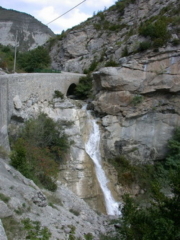 La cascade du Pas de l'Echelle