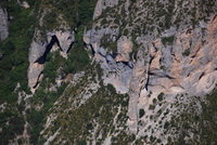 les gorges vues de Piégros