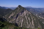 Vue sur la montagne  de St Roman