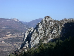 Le rocher de St Martin